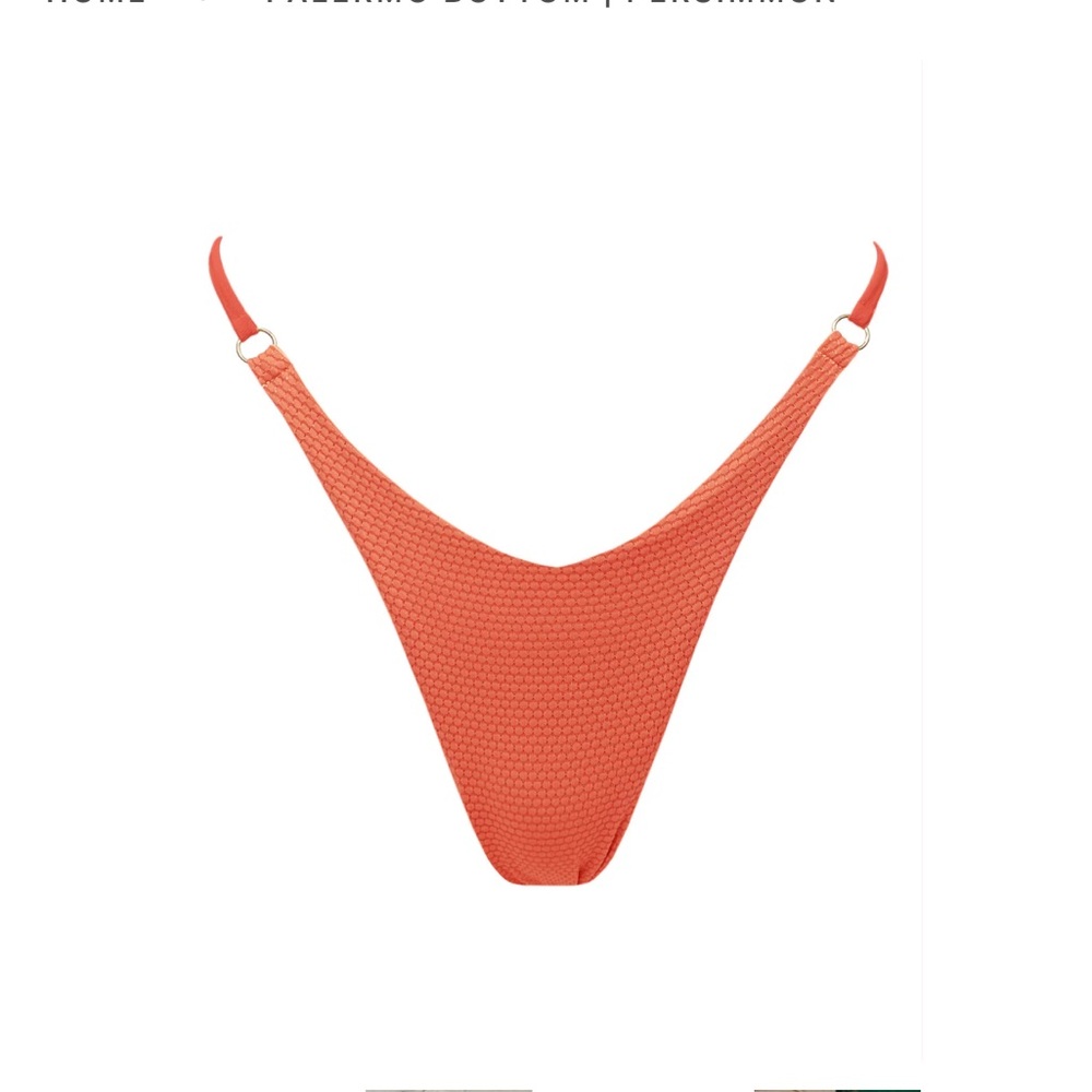 Slate Swim Palermo Bottom Persimmon‎ Medium New With Tags